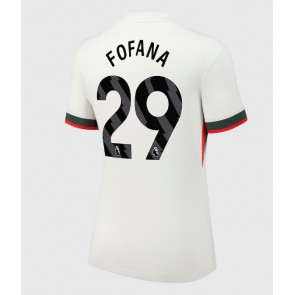 Chelsea Wesley Fofana #29 Bortatröja Kvinnor 2025-26 Kortärmad